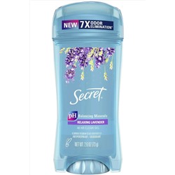 Secret Relaxing Lavender Antiperspirant Deodorant Jel 73gr