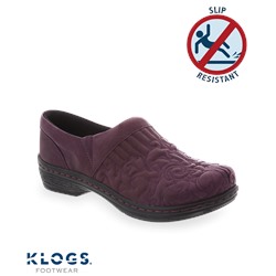 Klogs Mission Women's Quilted Leather Slip On Clog