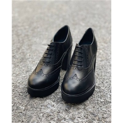 VERTIGO · 16987Z+Ab.Zapatos PELLE Peque (550) Negro АКЦИЯ