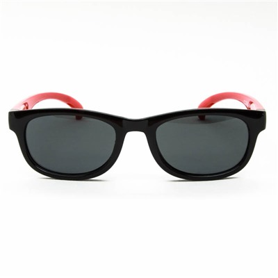 IQ10012 - Детские солнцезащитные очки ICONIQ Kids S5004 C2 черный-красный