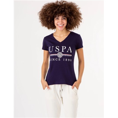 USPA MEDALLION V-NECK T-SHIRT