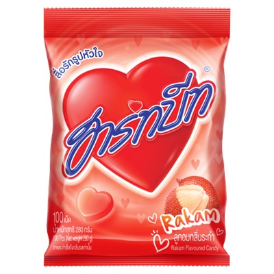 Heartbeat Rakam Flavour Candy 112g_