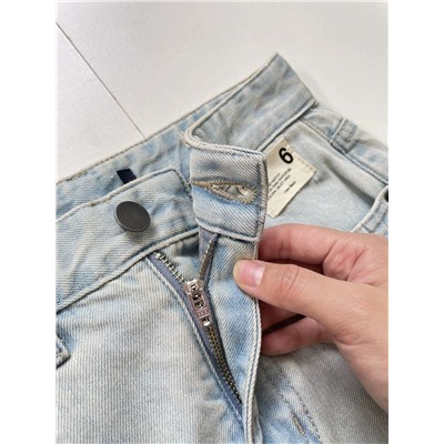 Стильная джинсовая юбка с разрезом  💙Doman*i Модель - лето 2024 года!
