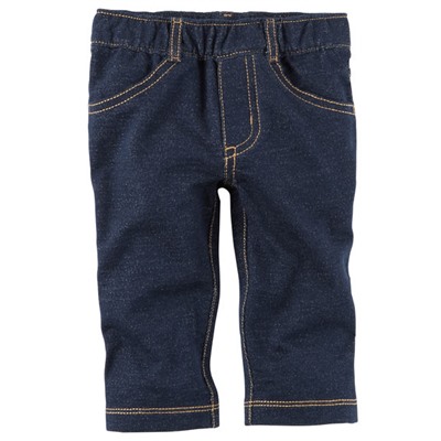 French Terry Denim Pants CARTERS
