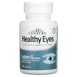 21st Century, Healthy Eyes, лютеин и антиоксиданты, 60 таблеток