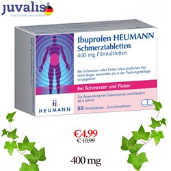 Ibuprofen Heumann Schmerztabletten 400 m - 50 St.
