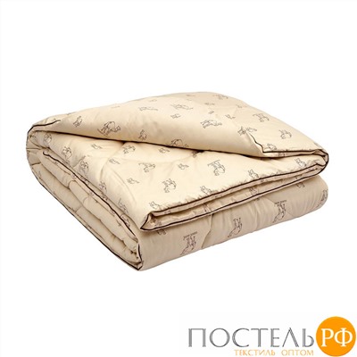 Од-КВ-155х215 Camel wool Одеяло 155х215