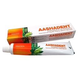 AASHA HERBALS Cardamom and Ginger Toothpaste Зубная паста Кардамон и Имбирь 100мл
