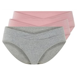 esmara® Damen Slips, 3 Stück, vorn in V-Form