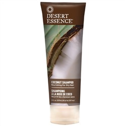 Desert Essence, Питательный шампунь для сухих волос, кокос, 237 мл (8 унций)