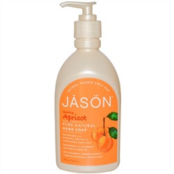 Jason Natural, Мыло для рук, Glowing Apricot, 473 мл