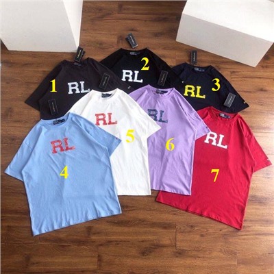 Унисекс футболка Polo Ralph Laure*n 👕  Реплика 1:1