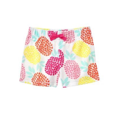 Pineapple Terry Shorts