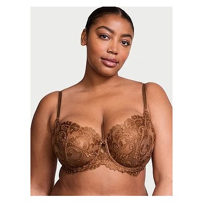 The Fabulous by Victoria's Secret Unlined Boho Floral Embroidery Full-Cup Bra