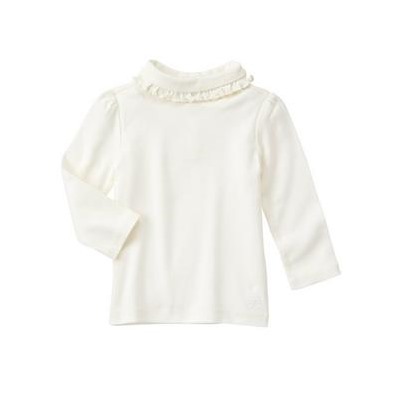 Ruffle Turtleneck