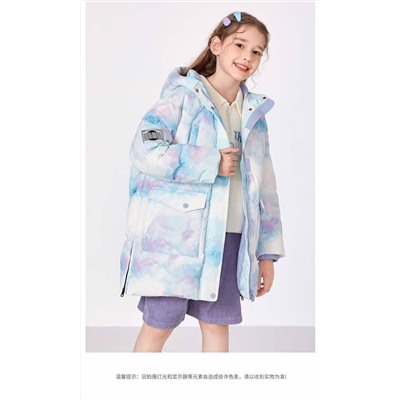 Теплая зимняя куртка для девочек Balabal*a   Известный китайский бренд, который славится своим потрясающим качеством одежды для детей и подрстков