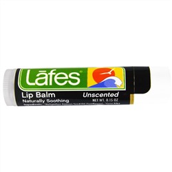 Lafe's Natural Body Care, Бальзам для губ, без запаха, 0,15 унции