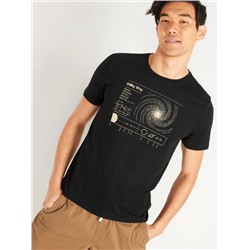Soft-Washed Graphic T-Shirt for Men