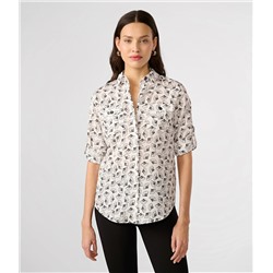 SUMMER SCENE WHIMSY BLOUSE