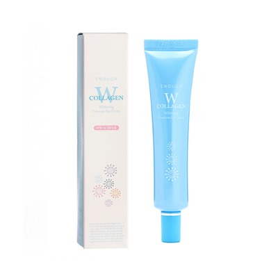 W Collagen Whitening Premium Eye Cream, Осветляющий крем для век с коллагеном