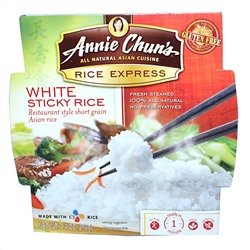 Annie Chun's, Рис Экспресс, белый клейкий рис, 7,4 унции (210 г)