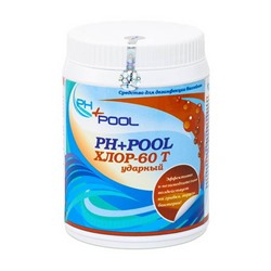 PH+Pool Хлор-60Т Ударный в таблетках по 20гр 1кг