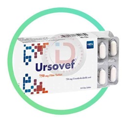 URSOVEF 750 mg 30 film tablet