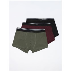 PACK OF 3 PLAIN BOXERS