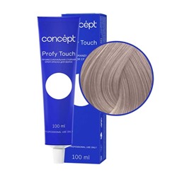 Профессиональный крем-краситель для волос Concept Profy Touch 9.16 Светлый нежно-сиреневый, 100 мл