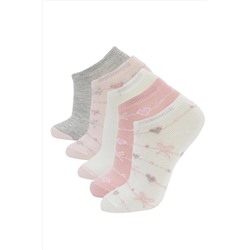 Defacto Kız Çocuk 5'li Pamuklu Patik Çorap K6526A621SP