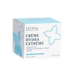 [LEVITAL] Крем для лица суперувлажняющий ЛИФТИНГ-ЭФФЕКТ для сухой и очень сухой кожи Crème Hydra Extrême, 50 мл