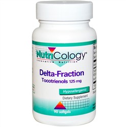 Nutricology, Дельта-фракция токотринол, 125 мг, 90 капсул