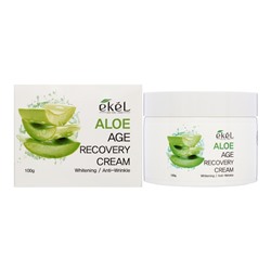 Ekel Age Recovery Cream Aloe Антивозрастной крем для лица с алоэ 100г