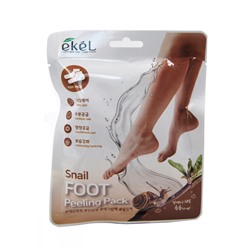 [EKEL] Маска-эксфолиант для ног МУЦИН УЛИТКИ Snail Foot Peeling Pack, 40 г