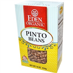 Eden Foods, Органическая фасоль пинто, 16 унций (454 г)