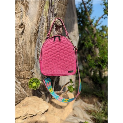 AB.Z · Pelle · mochila 421 (650) FUXIA+CINTURON BOLSOS (130)-20 (8) АКЦИЯ