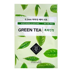 ETUDE HOUSE 0.2 Air Mask Green Tea Moisturizing &amp; Soothing Маска для лица тканевая 20мл