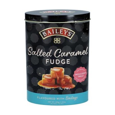 Baileys Salted Caramel Fudge Tin 250g