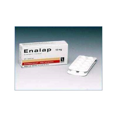 ENALAP 10 mg 20 tablet (аналог Ренитек Enalapril Maleat)
