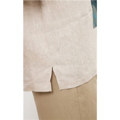 Блузка лен F412-1109 natural linen