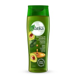 DABUR VATIKA Naturals Shampoo Nourishing Oil Avocado Шампунь для волос питательный с маслом  авокадо 425мл