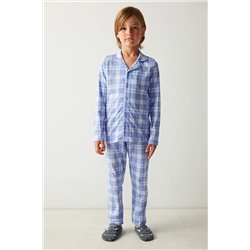 Penti Erkek Çocuk Check Pijama Takımı PN16BOU123SK-B32
