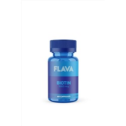 FLAVA Biotin 5000mcg - 60 Kapsül PO8682696620070