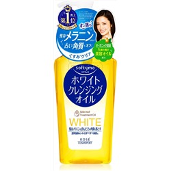 KOSE Softymo Очищающее гидрофильное масло-пена для снятия макияжа с отбеливающим эффектом, бутылка дозатор 230 мл