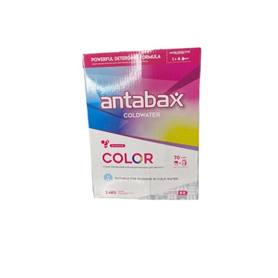 Универсальный стиральный порошок для цветного белья Antabax 2,4 кг