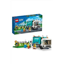 LEGO ® City Geri Dönüşüm Kamyonu 60386 - 5 Yaş ve Üzeri Çocuklar için Oyuncak Yapım Seti (261 Parça) 5702017416410