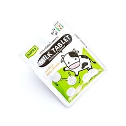 Жевательные полезные молочные таблетки для взрослых и детей 20 шт / 7 select Milk tablets 20 tabs