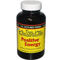 Y.S. Eco Bee Farms, Позитивная энергия, 75 капсул