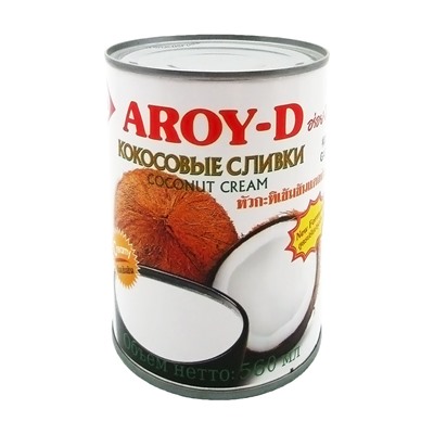 AROY-D Coconut cream Кокосовые сливки 560мл