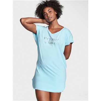 VICTORIA'S SECRET Lightweight Cotton Dolman Sleepshirt